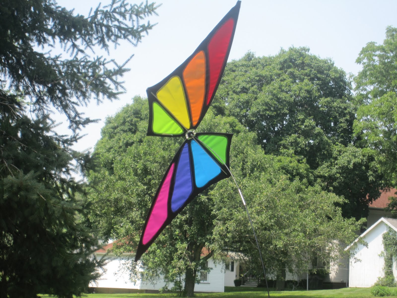 Loving Retirement! Flags and Wind Spinners