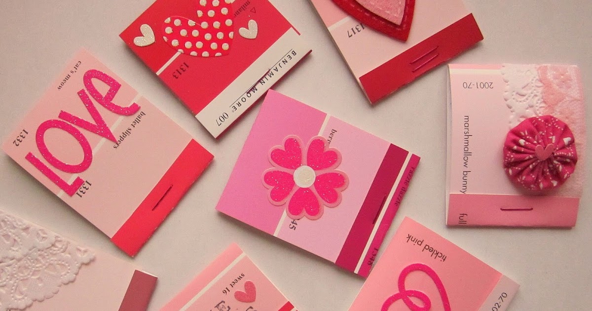 4 Growing Boys: Matchbox Valentines and other Valentine Projects