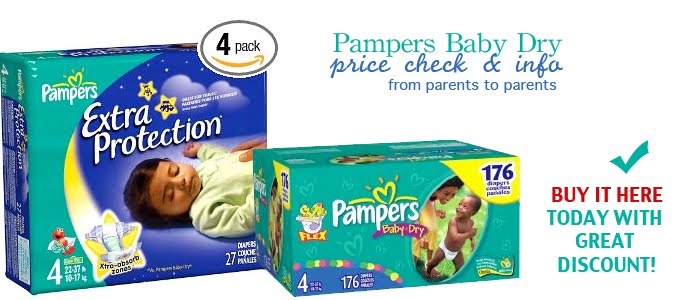 Pampers Baby Dry Size 1,2,3,4,5 and 6