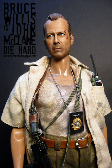 toyhaven: 1:6 Bruce Willis as John McClane from Die Hard. 