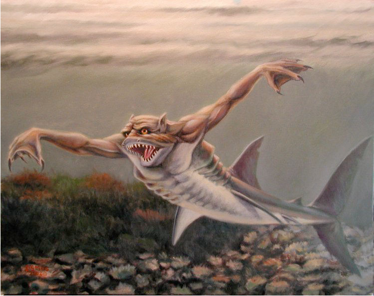 Картинки акулы демоны