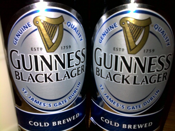 Are You Tasting the Pith?: Now Drinking: Guinness Black Lager