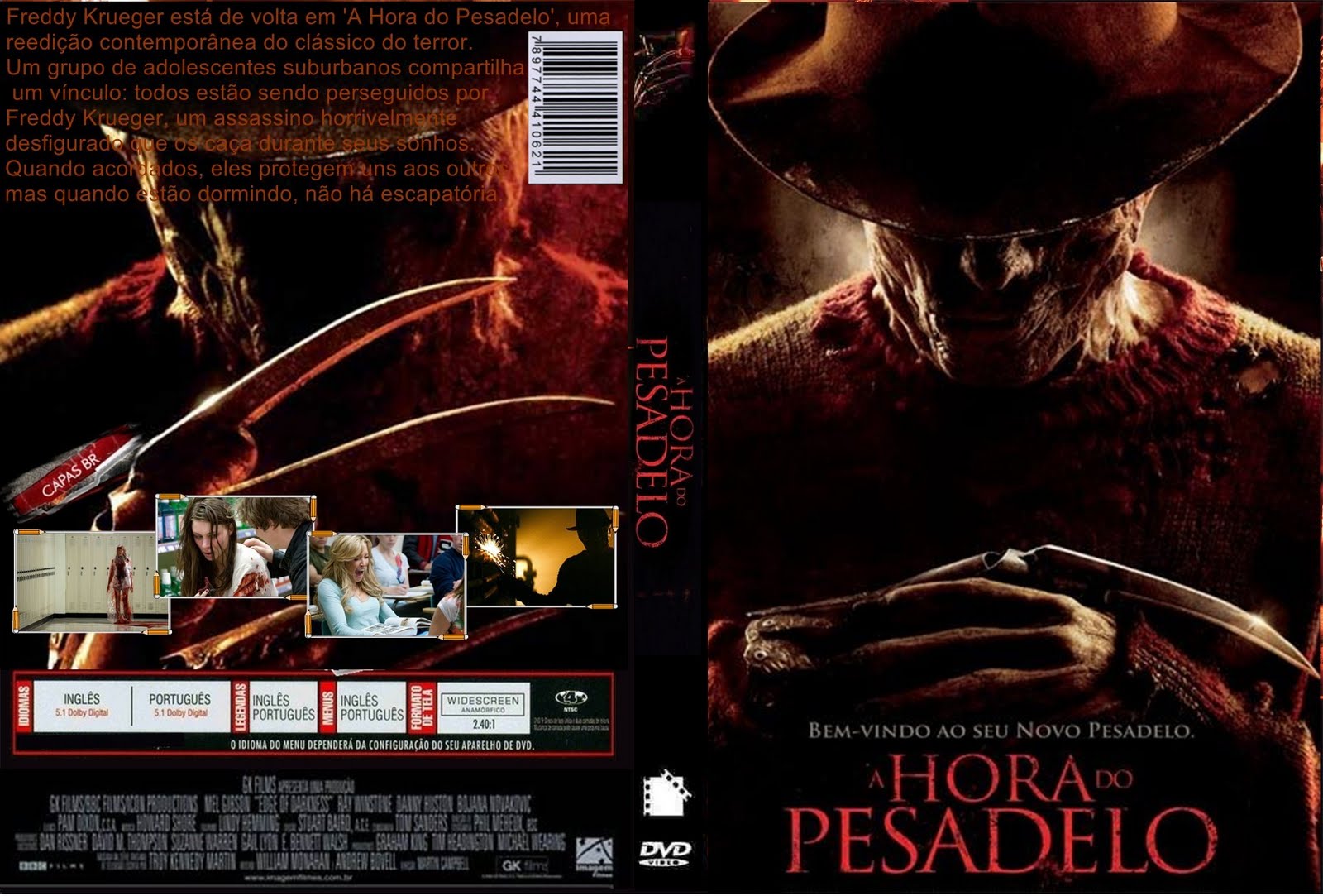 Capas Filmes Terror A Hora do Pesadelo ( 2010 ) Capas Filmes Terror A Hora do Pesadelo ( 2010 )