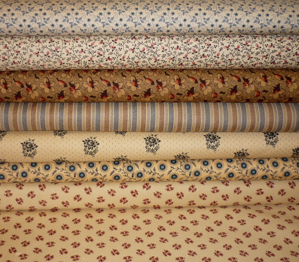 " The Homespun Loft " Civil War fabrics...I love deliveries!