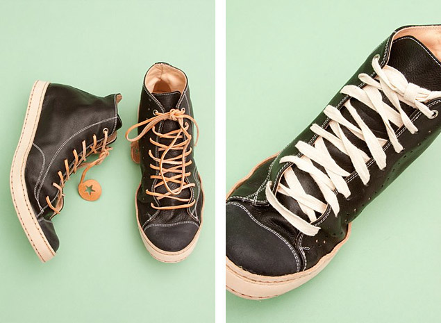 The North Elevation: Handmade Leather Chucks