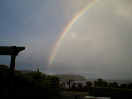 Rainbow over Foveax Strait