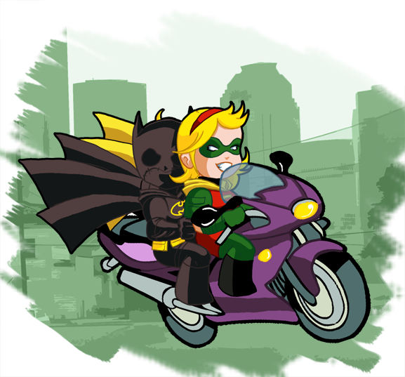 [Batgirl+Cassie+and+Robin+Stephanie+Brown+Moped+Art_1.PNG]