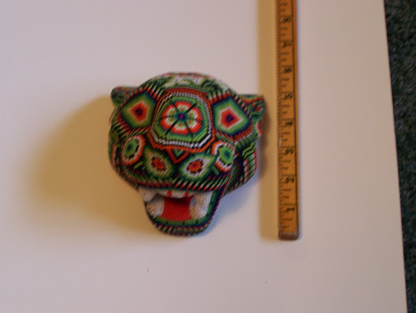 Huichol Jaguar Mask
