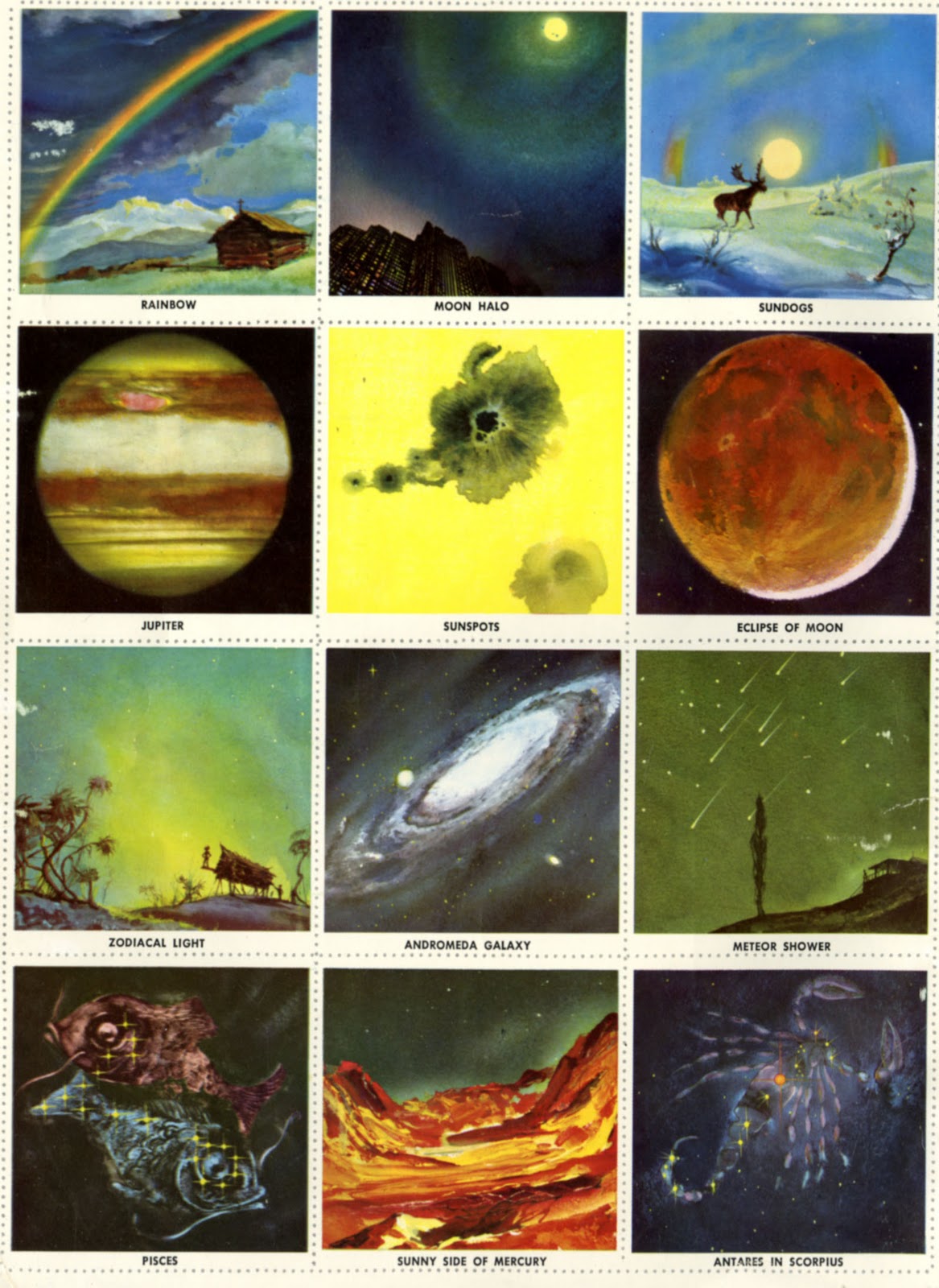 Dreams of Space Books and Ephemera Wonders of Space Stamps (1954)