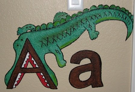 Alphabet Mural