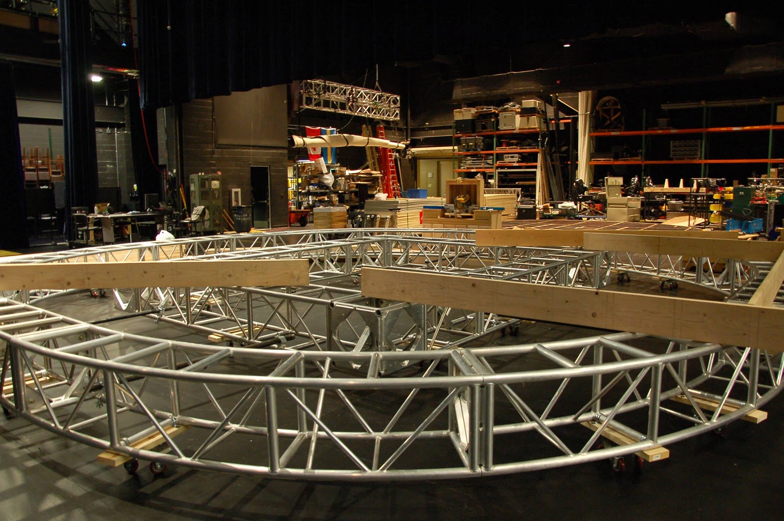 Scenic Design Info Christmas Stage Turntable Project