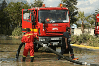 La Unidad Militar de Emergencias, activada por las inundaciones producidas en la Comunidad Autónoma de Murcia.