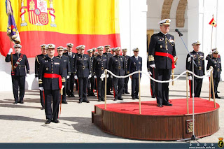 EL General de Brigada Pablo Miguel Bermudo toma de posesión como General Jefe del Tercio de Armada.