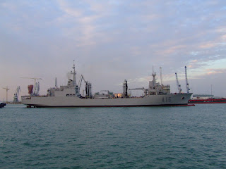 El BAC 'Cantabria' será entregado a la Armada a principios de año.