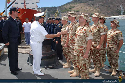 El patrullero de altura ‘Infanta Cristina’ se incorpora a la operación ‘Atalanta’ en aguas de Somalia.