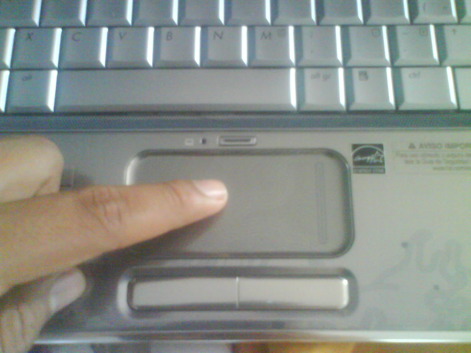 donde la realidad supera la ficcion..!! no funciona mi touchpad de mi