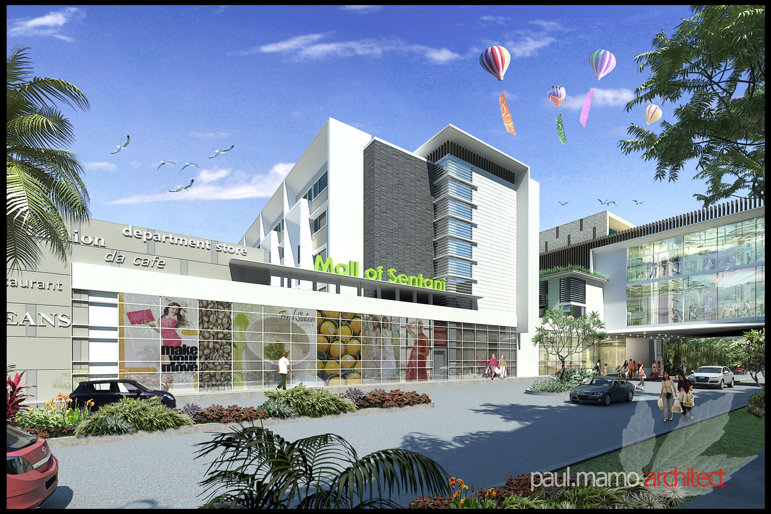 paul mamo architect: Sentani Hotel&Mall - Jayapura