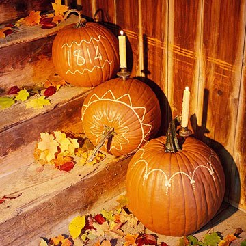 Nanalulu's Musings: Pretty Fall Pumpkin Ideas From Better Homes & Gardens