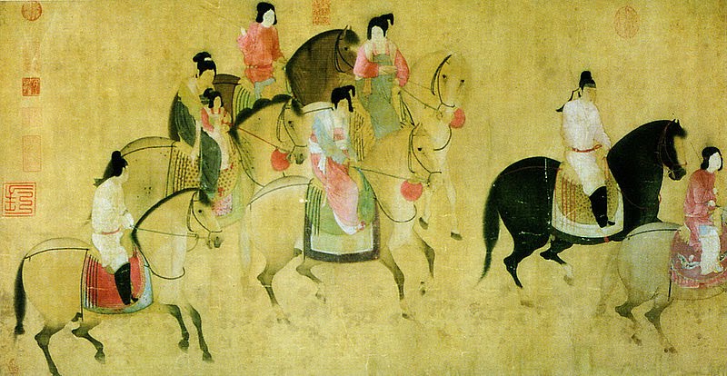 Beautiful Paintings of the world: Tang Dynasty painting