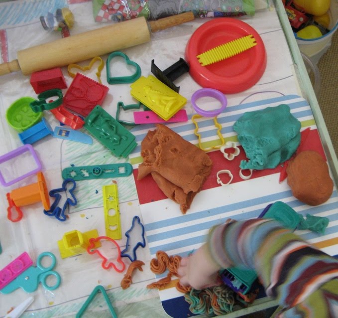 Gingham Cherry Play dough land