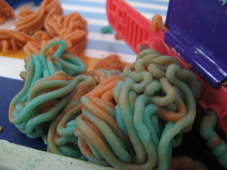 Gingham Cherry Play dough land