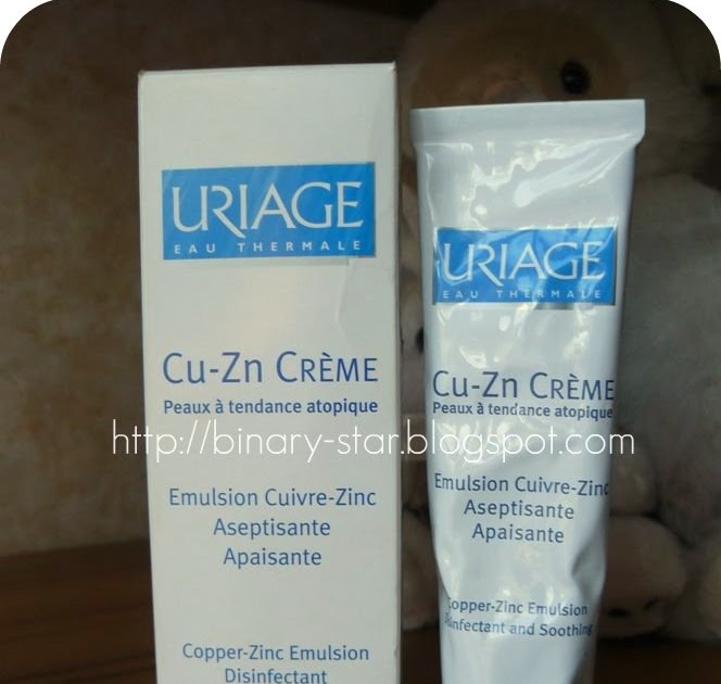 uriage cu zn cream