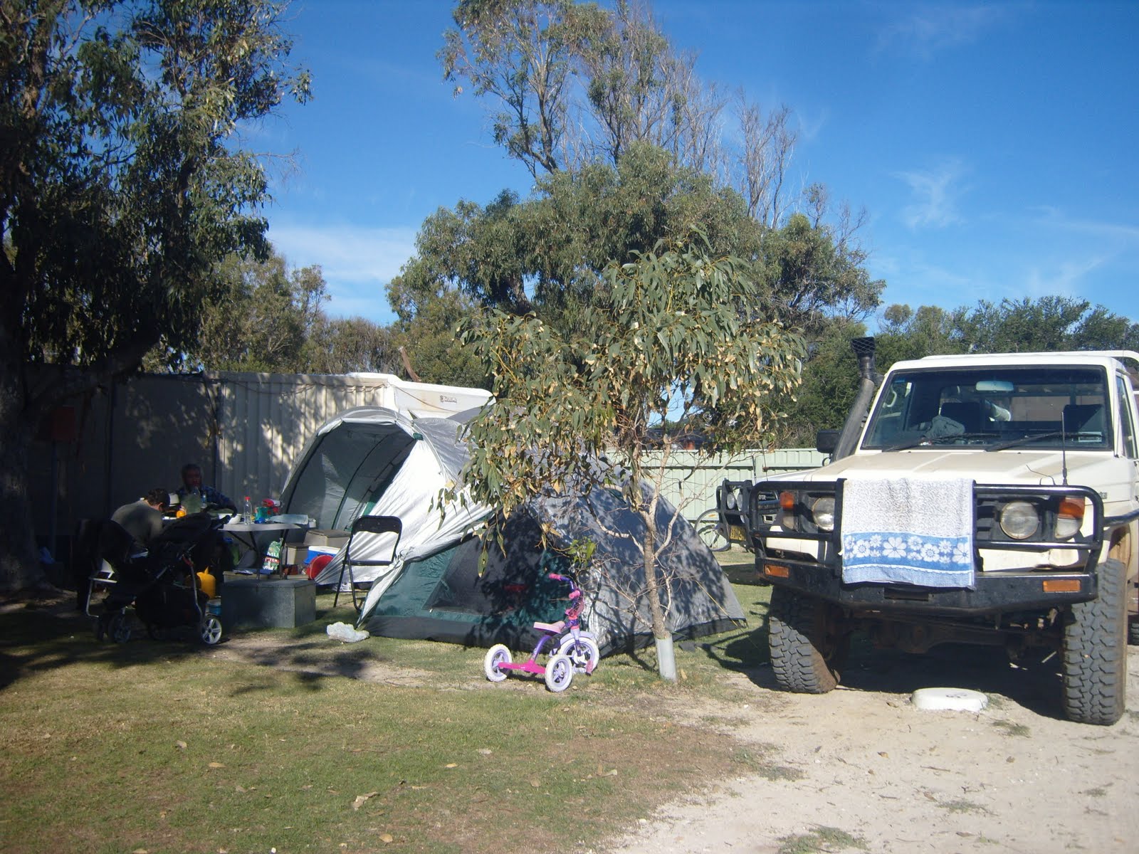 Barb'sBackyard Three Nights Camping In GreenHead. 126'10.