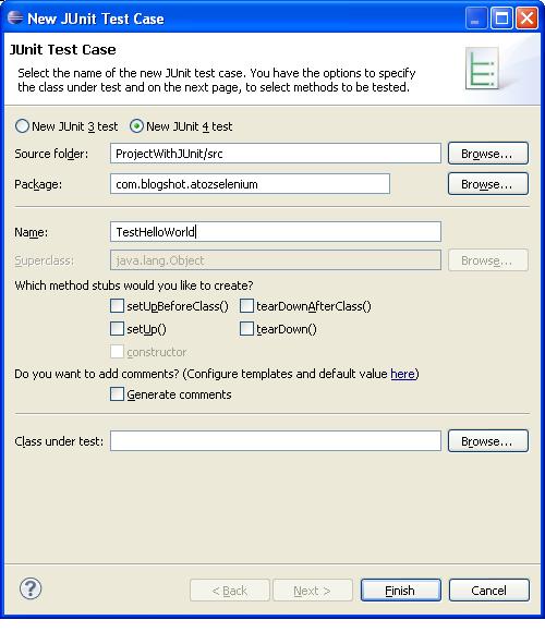 Selenium Automation Testing: JUnit Test Case with Eclipse IDE