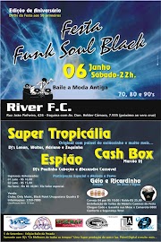 Festa funk soul black - Edição de aniversário
