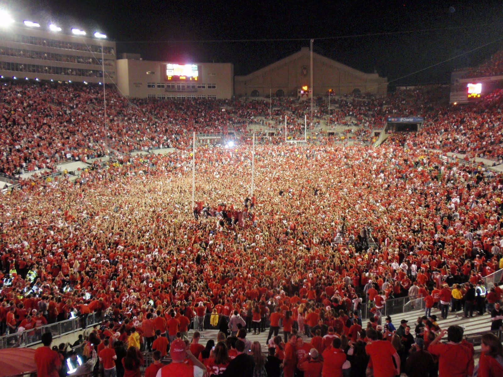 Caitlin and Tim's Adventures: Ohio State v. Badger Football