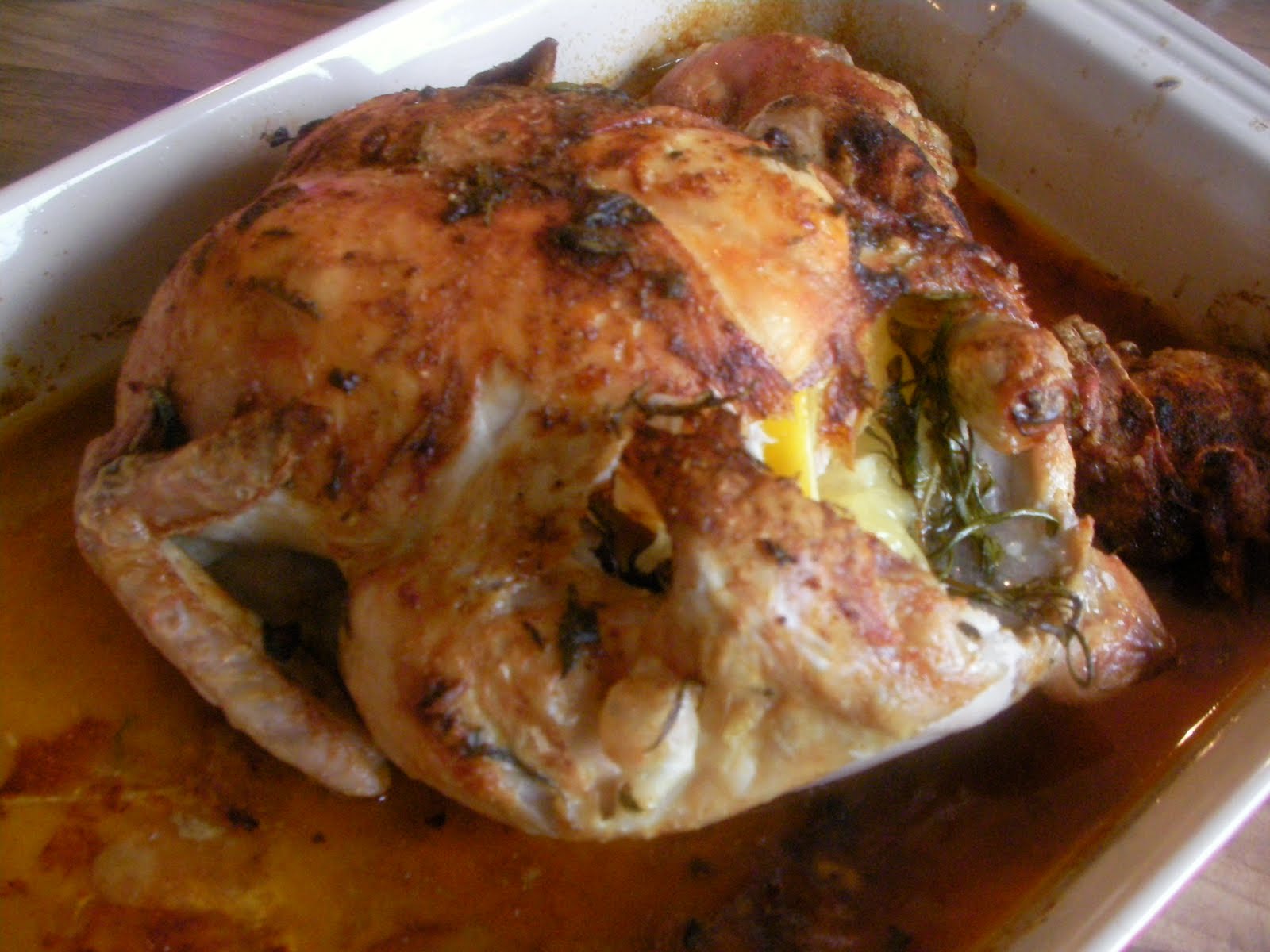 Susie i köket Örtkryddad kyckling på Jamie Olivers vis