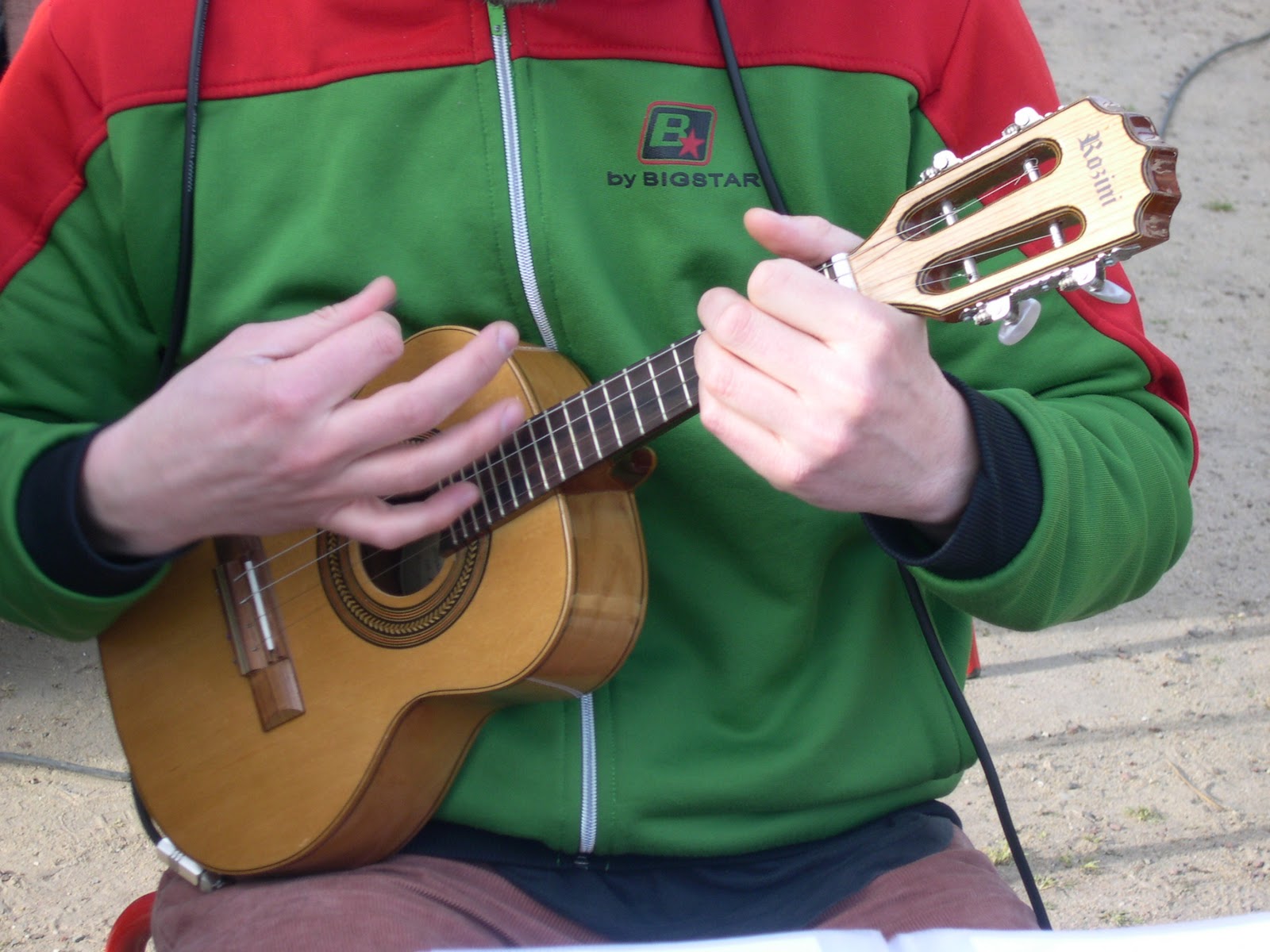 The lesson is 'NEVER TRY'.: Guitar-like Musical Instrument
