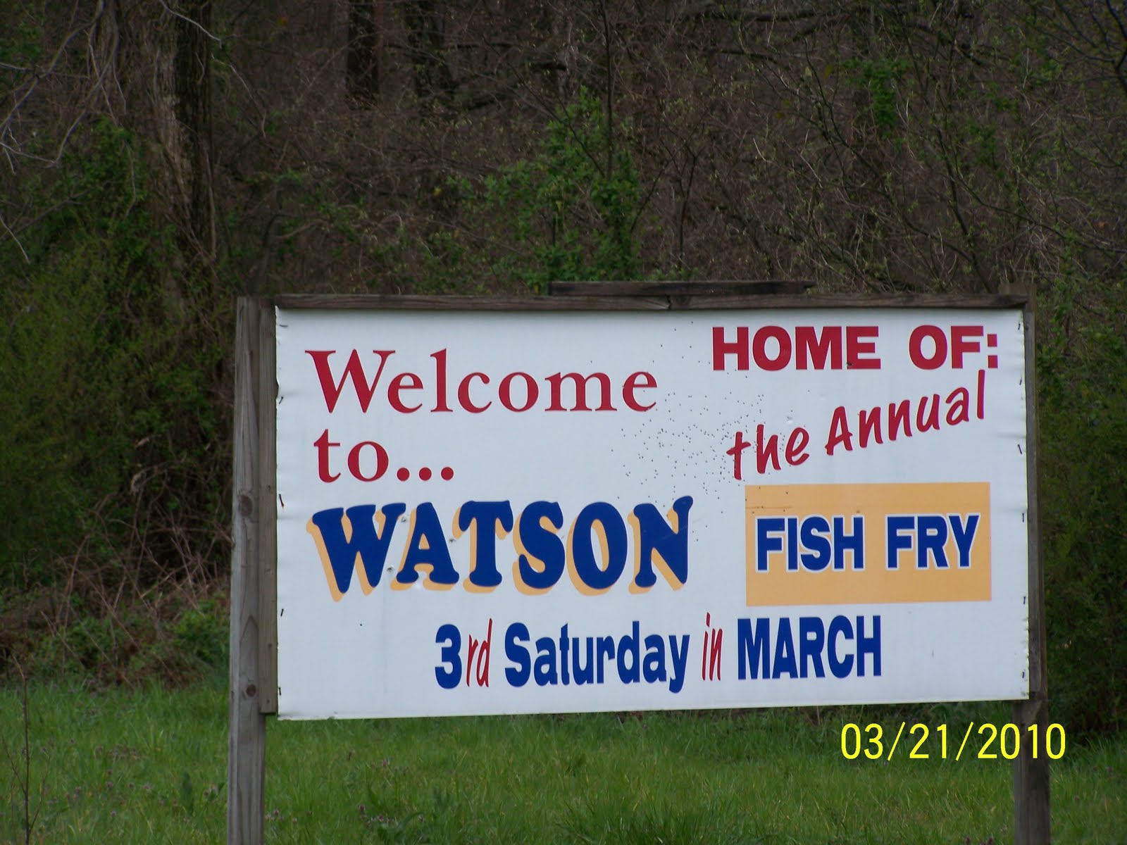 Outlaw's HideOut 2010 50th Annual Watson Fish Fry