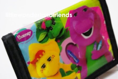 LittleWonderlandFriends: Barney Dinosaur Baby Bop & BJ Wallet Purse ...