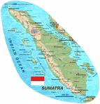 Map of Sumatra :