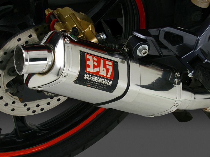 YOSHIMURA EXHAUST STAINLESS TRIOVAL FOR LC135 Kedai dan Bengel Motor