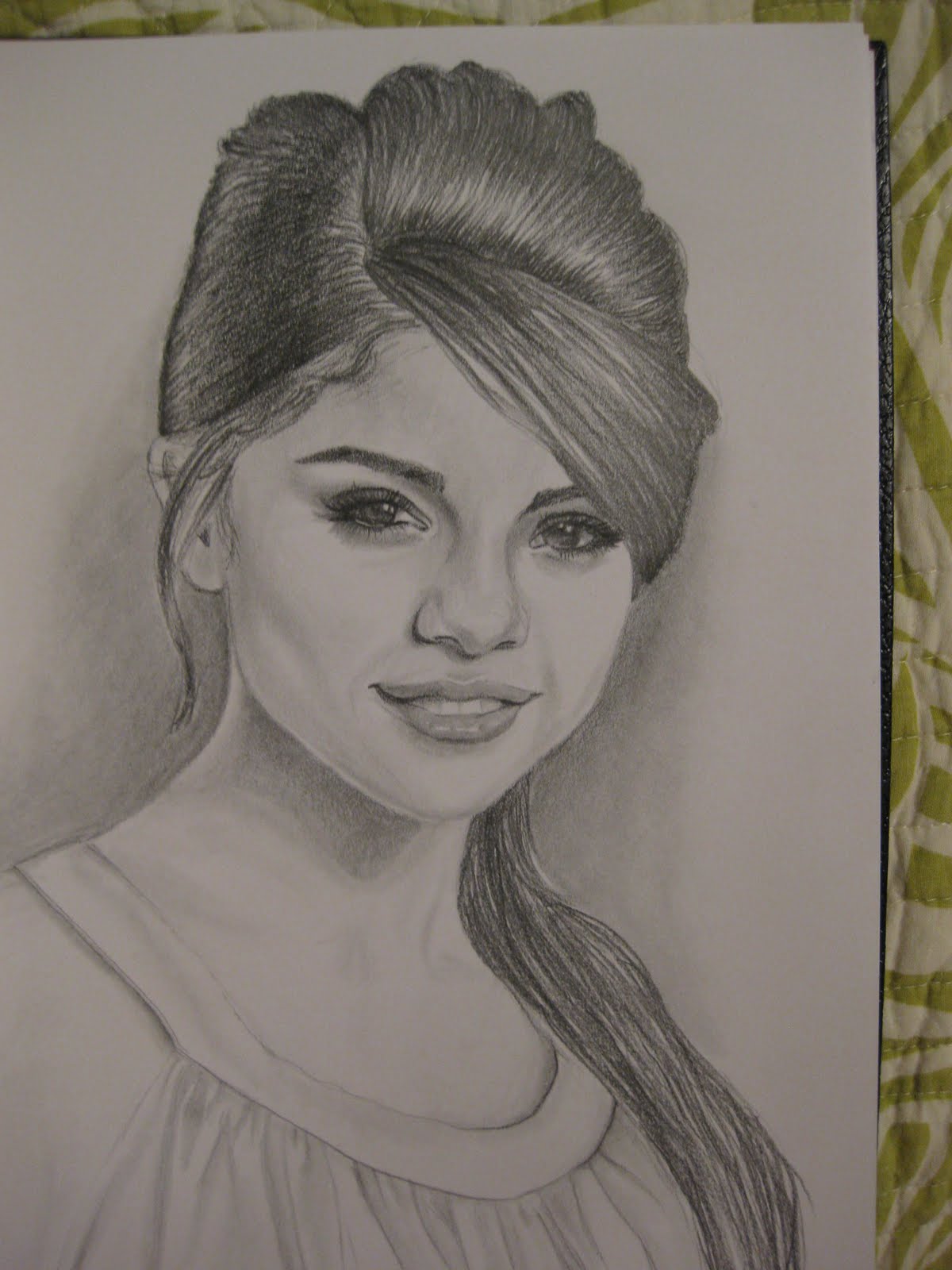 Pacific Pastime: Selena Gomez Drawing