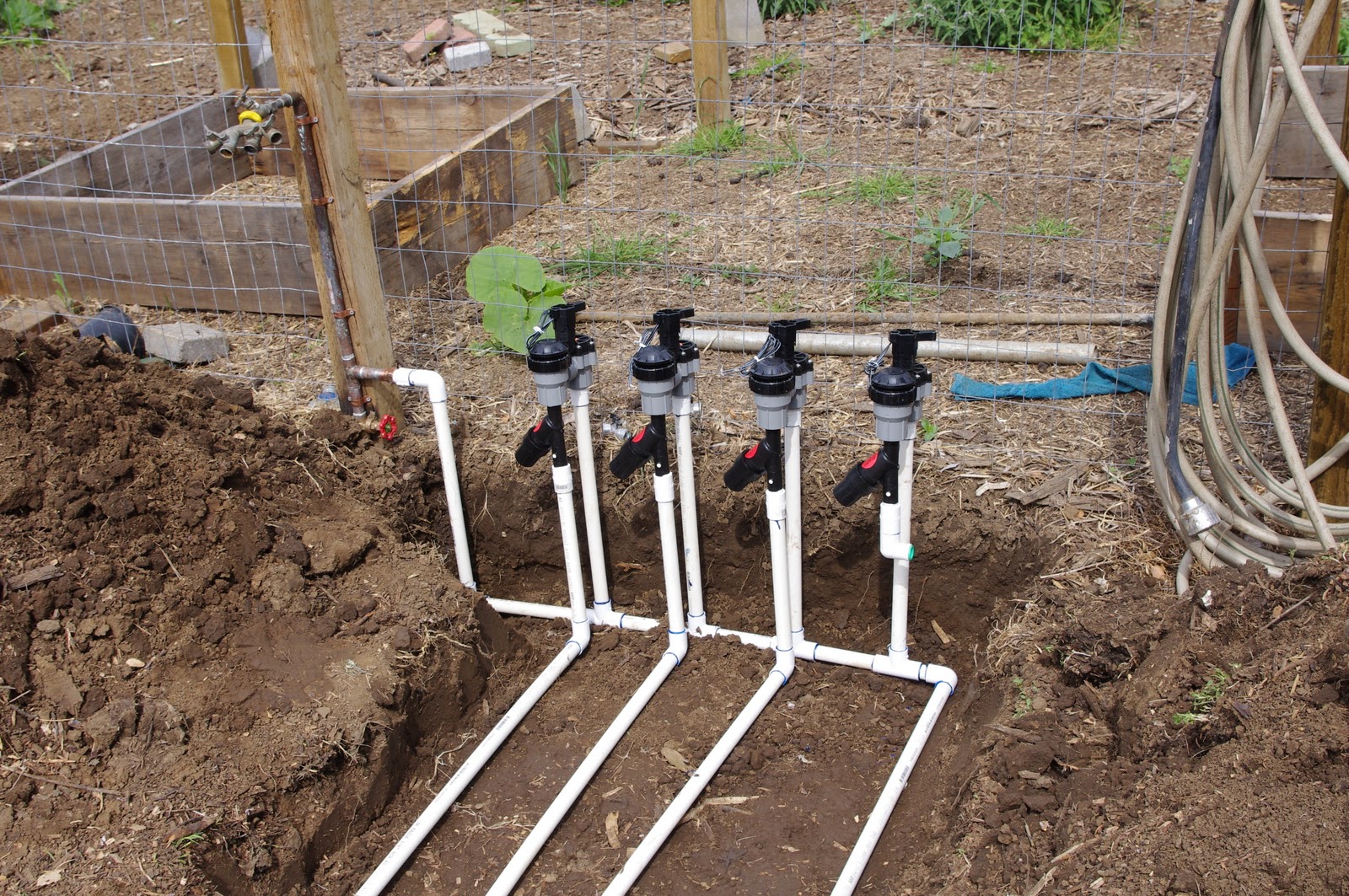 How to Install Irrigation – Dog Island Farm