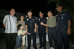 House- to- House visit by friendly police officers at night