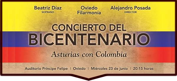 Concierto del Bicentenario<br>Asturias con Colombia