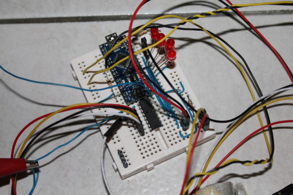 Circuit Diagram Bumpers Arduino