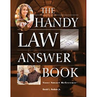 THE HANDY LAW ANSWER BOOK by David L. Hudson Jr.