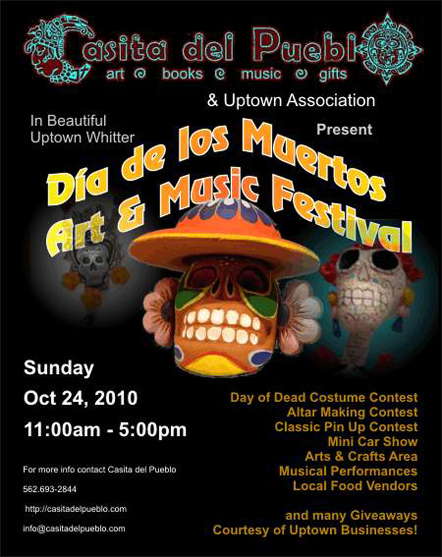 JAVZILLA Dia de Los Muertos events in Whittier this weekend