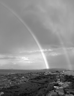 black and white rainbow photography. A black and white rainbow ? I put this image up for one reason and that is