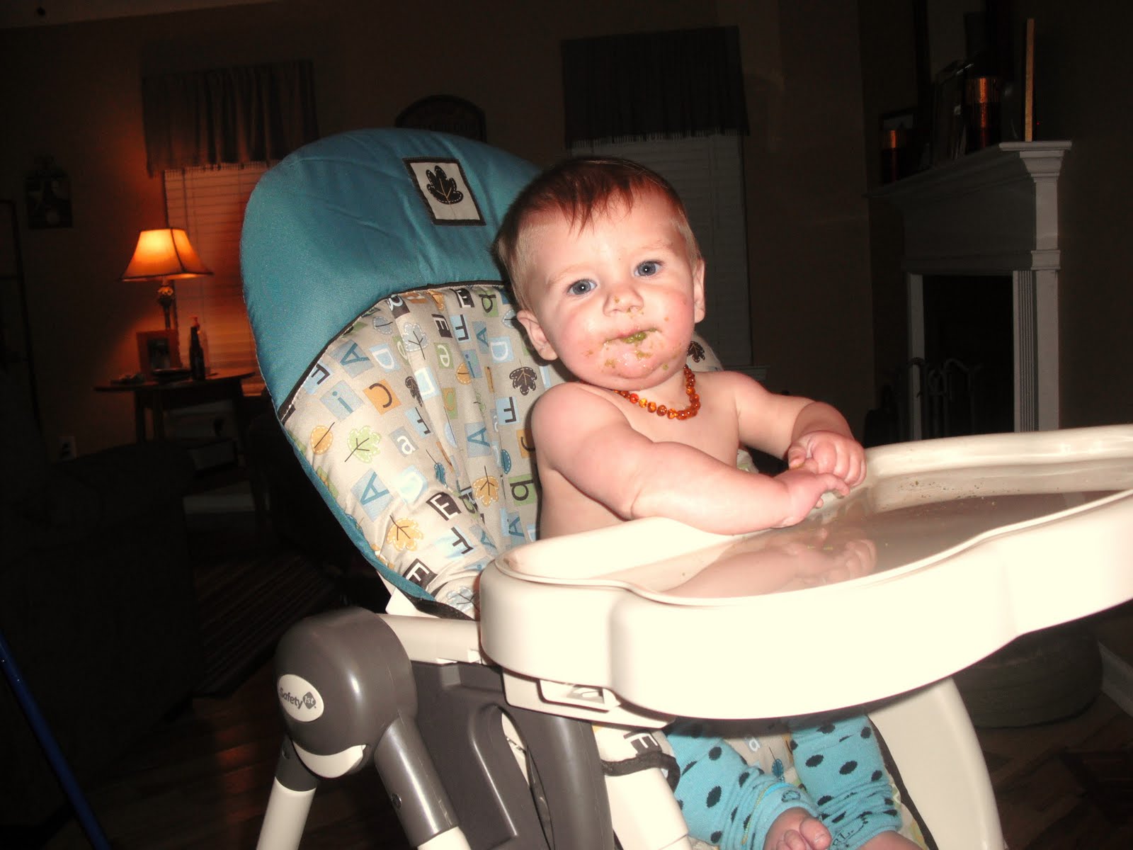 What's Mahaffenin? I'm sitting in my high chair!