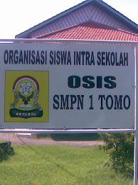 OSIS SMPN 1 TOMO