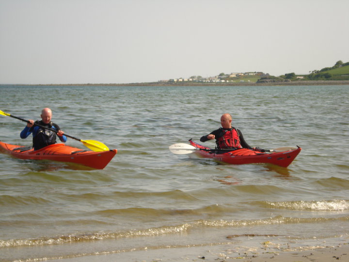Danny's Sea Kayaking Trips Cloughey kayaking capers ! 21st May