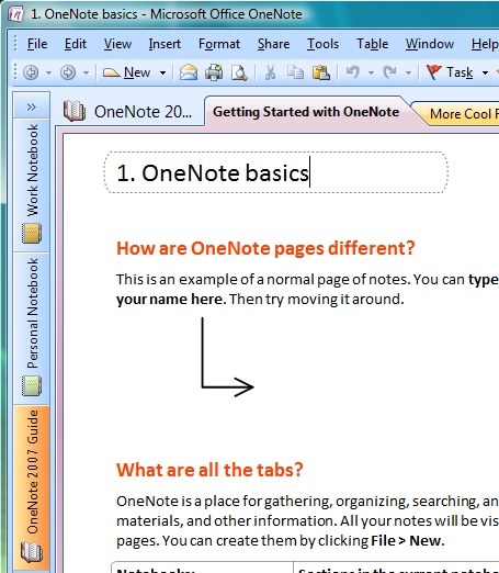 Download Microsoft OneNote 2007 – best note making software | Online  Inspirations