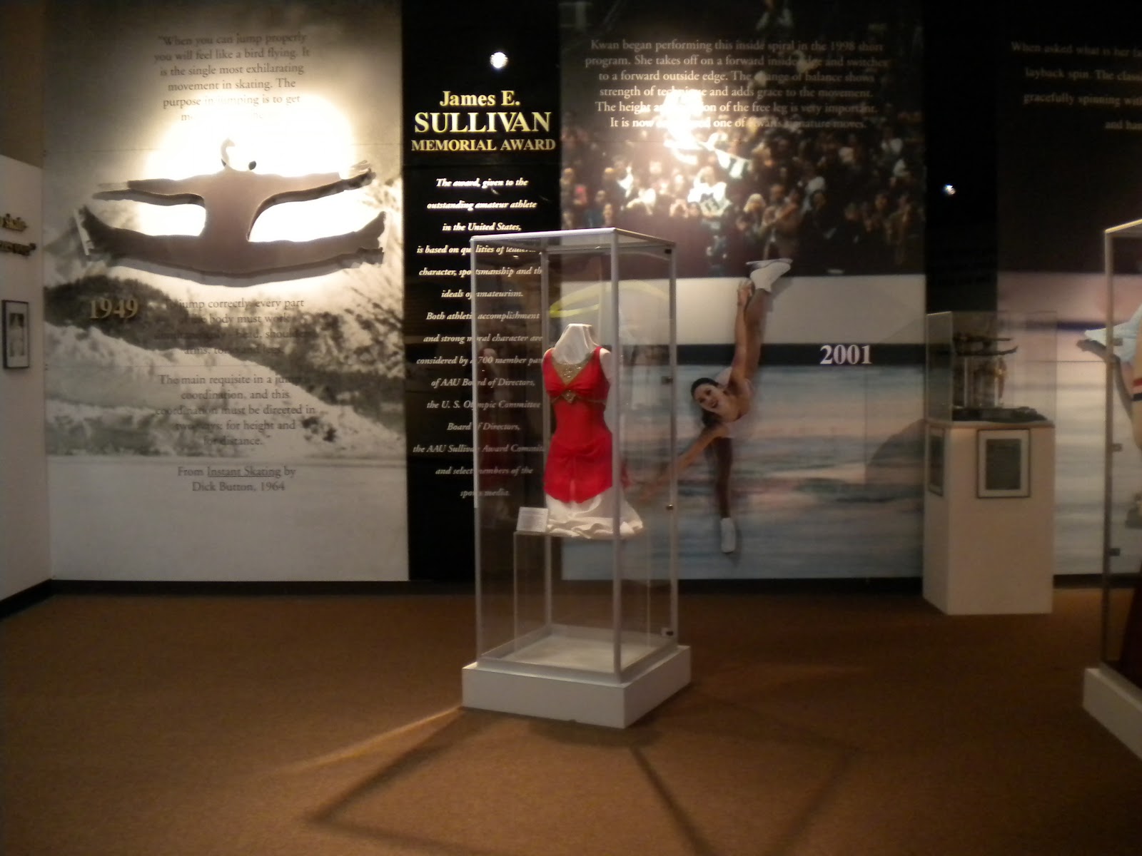 Amy Goes West World Figure Skating Museum and Hall of Fame