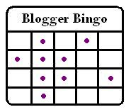 Blogger Bingo